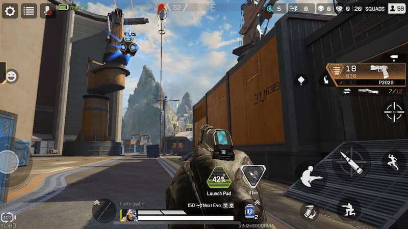 Khái niệm trò chơi Apex Legends 